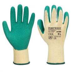 Portwest A100 Portwest Mártott latex munkavédelmi kesztyű