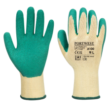 Portwest A100GNRL Portwest Mártott latex védőkesztyű védőkesztyű