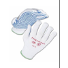 Portwest A110 - Nylon kesztyű PVC pontozott - fehér / kék