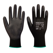 Portwest A120BKRXXXL Portwest Nylon védőkesztyű PU tenyérmártott védőkesztyű