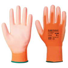 Portwest A120O1RS Portwest Nylon védőkesztyű PU tenyérmártott védőkesztyű