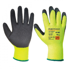 Portwest A140 portwest Thermal latex mártott munkavédelmi kesztyű védőkesztyű