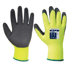 Portwest A140 thermal latex mártott kesztyű (08/M) munkavédelmi kesztyű védőkesztyű