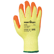 Portwest A150 Classic Grip védőkesztyű (Sárga/Narancs, 7/S)