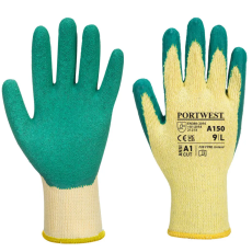 Portwest A150GNRXXL Portwest Mártott latex munkavédelmi kesztyű (A100 öko verzió)