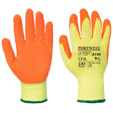 Portwest A150ORRS Portwest Mártott latex munkavédelmi kesztyű (A100 öko verzió) védőkesztyű