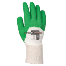  Portwest A171 Mártott latex védőkesztyű (zöld, 10/XL) védőkesztyű
