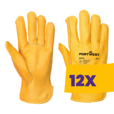 Portwest A270 Klasszikus sofőrkesztyű barna (Karton - 12 pár) védőkesztyű