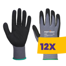 Portwest A350 Dermiflex védőkesztyű fekete (Karton - 12 pár) védőkesztyű