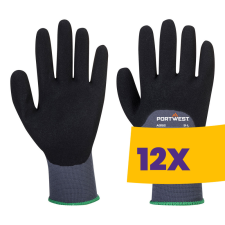 Portwest A352 DermiFlex Ultra védőkesztyű szürke (Karton - 12 pár) védőkesztyű