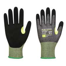 Portwest A650 CT200 VHR15 Nitril hab Cut kesztyű (szürke/fekete, S) védőkesztyű