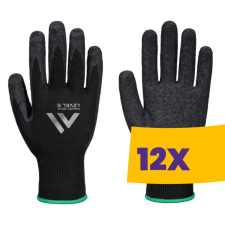 Portwest A793 Tűszúrás elleni védőkesztyű F10 fekete (Karton - 12 pár) védőkesztyű