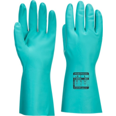 Portwest A812 Portwest Nitrosafe Plus vegyszerálló munkavédelmi kesztyű pamut belsővel