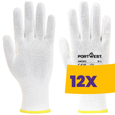 Portwest AB020 Szerelőkesztyű fehér 12 pár