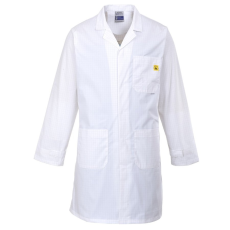 Portwest Antisztatikus, ESD köpeny (fehér, 3XL)