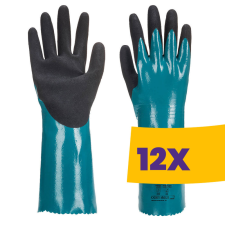 Portwest AP60 Sandy Grip Lite hosszúszárú kesztyű kék (Karton - 12 pár) védőkesztyű