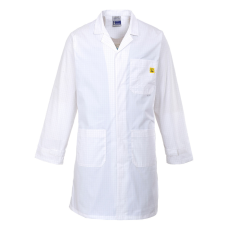 Portwest AS10 Antisztatikus ESD köpeny (FEHÉR, 4XL)