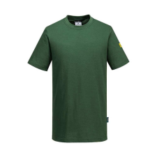 Portwest AS20 Antisztatikus, ESD póló erdőzöld munkaruha