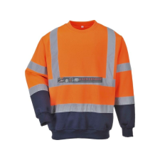 Portwest B306 Kéttónusú HiVis jól láthatósági pulóver láthatósági ruházat