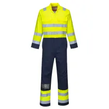 Portwest BIZ7 Bizflame Work Hi-Vis antisztatikus overál munkaruha