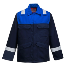 Portwest Bizflame Plus kabát Navy/Royal L munkaruha