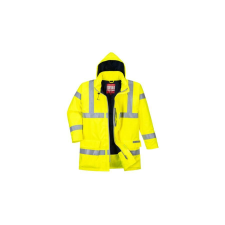 Portwest Bizflame Rain Hi-Vis antisztatikus FR kabát láthatósági ruházat