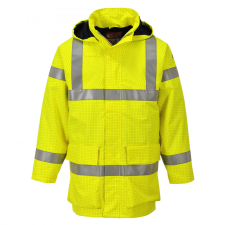 Portwest Bizflame Rain Hi-Vis Multi Lite kabát S774 Sárga S méret munkaruha