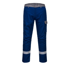 Portwest Bizflame Ultra kéttónusú nadrág (kék/szürke, 32) munkaruha