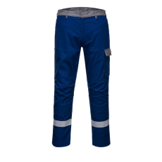 Portwest Bizflame Ultra kéttónusú nadrág (kék/szürke, 41)