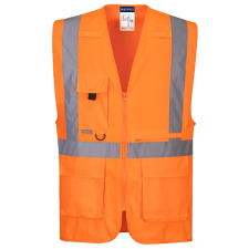Portwest C357ORRS Portwest Hi-vis Executive Vest With Tablet Pocket munkaruha