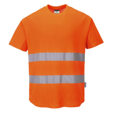 Portwest C394 Hálós jól láthatósági póló "narancs"