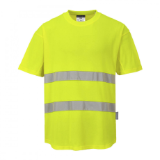 Portwest C394 Hálós jól láthatósági póló "sárga"