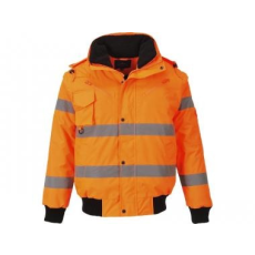 Portwest C467 - Hi-Vis 3 az 1-ben bomber kabát - Narancs