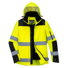 Portwest C469 3 az 1-ben jól láthatósági kabát (sárga, 3XL)