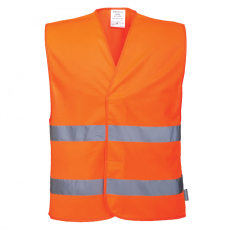 Portwest C474 Jól láthatósági mellény (Narancs, L/XL)