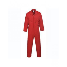 Portwest C813 - Liverpool Zip overál - piros munkaruha