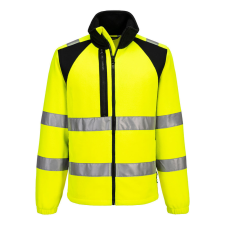 Portwest CD807 WX2 Eco Hi-Vis fleece kabát sárga-fekete láthatósági ruházat