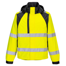 Portwest CD860 WX2 Eco Hi-Vis esőkabát sárga-fekete