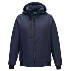 Portwest CD874 Portwest WX2 Eco Bélelt Softshell Kabát (2L) (sötét navy, XL)
