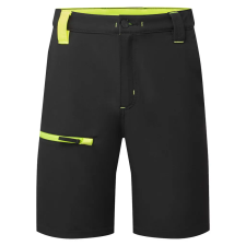 Portwest CD882 WX2 Eco Stretch Rövidnadrág (fekete/sárga, 32/S) munkaruha