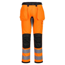 Portwest CD889 WX2 Hi-Vis nadrág lezippzározható lengőzsebbel