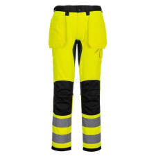 Portwest CD889 WX2 Hi-Vis nadrág lezippzározható lengőzsebbel munkaruha