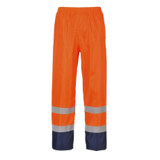 Portwest Classic Contrast Hi-Vis vízálló nadrág - H444 S narancs