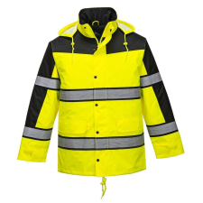 Portwest Classic Hi-Vis kéttónusú dzseki XL sárga láthatósági ruházat