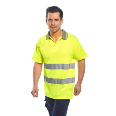 Portwest Comfort Fényvisszaverő Védő Polo Shirt-S171 M Sárga
