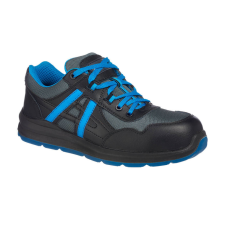Portwest Compositelite Mersey Trainer S1P Black/Blue 48 munkavédelmi cipő