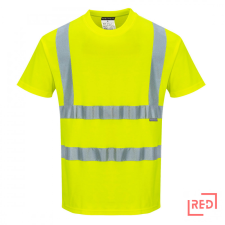 Portwest Cotton Comfort rövid ujjú póló láthatósági ruházat
