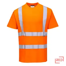 Portwest Cotton Comfort rövid ujjú póló narancs 5XL