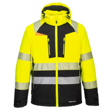 Portwest DX430 DX4 Hi-Vis télikabát sárga-fekete láthatósági ruházat