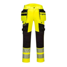Portwest DX442 DX4 Hi-Vis nadrág lezippzározható lengőzsebbel láthatósági ruházat